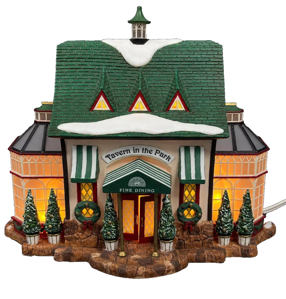 Department 56 Tavern In The Park 58928 Christmas In The City Lighted Building